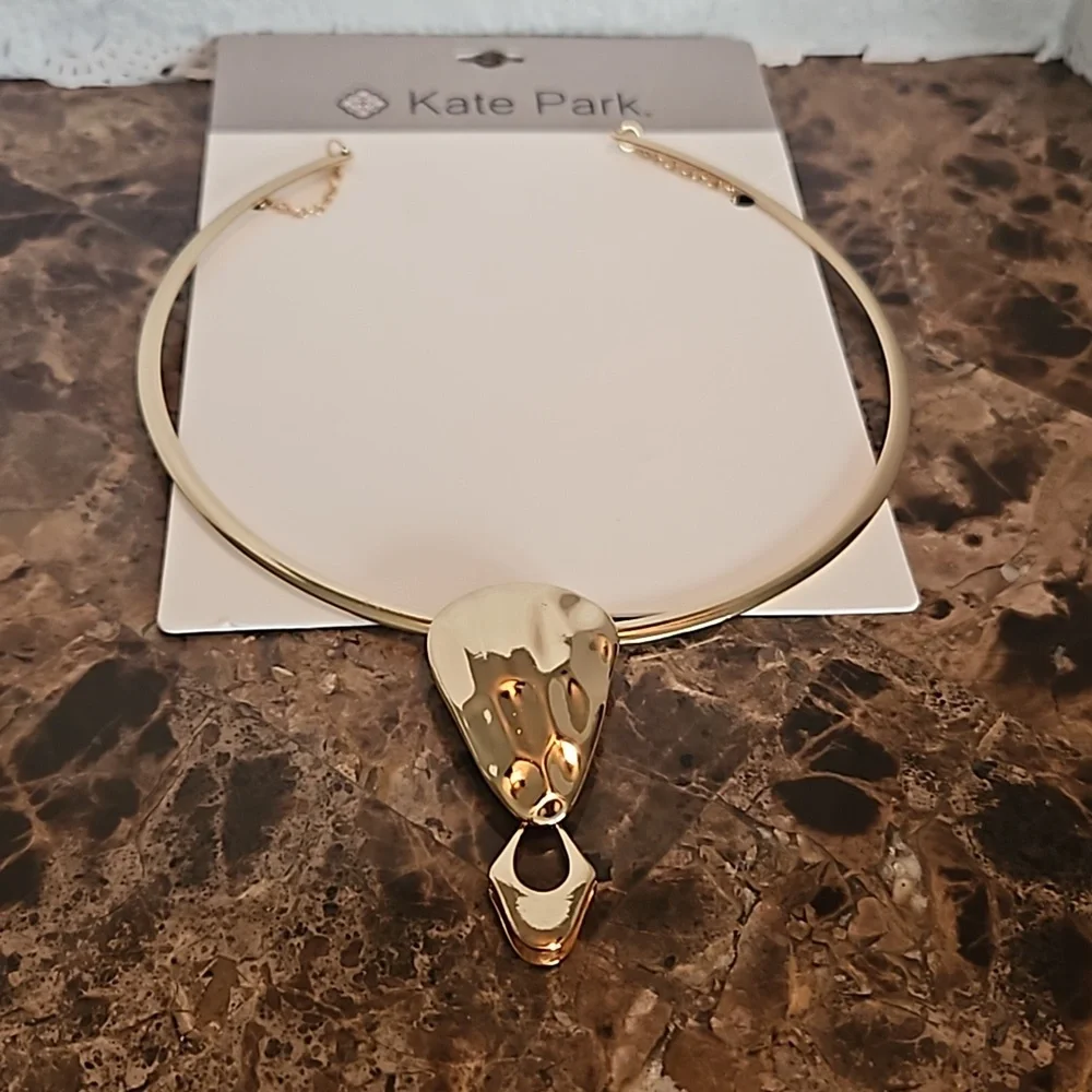 Kate Park Necklace.Gold tone - Picture 1 of 8